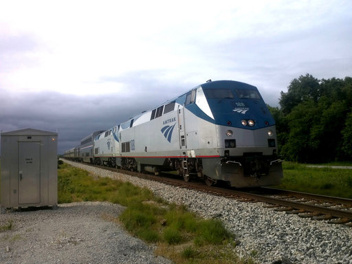 Amtrak's Hoosier State. Photo credit: Wikipedia.
